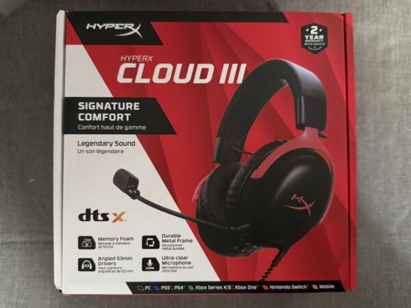Hyperx Cloud3 headset