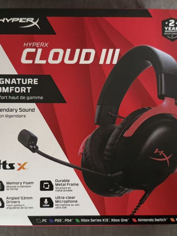 Hyperx Cloud3 headset